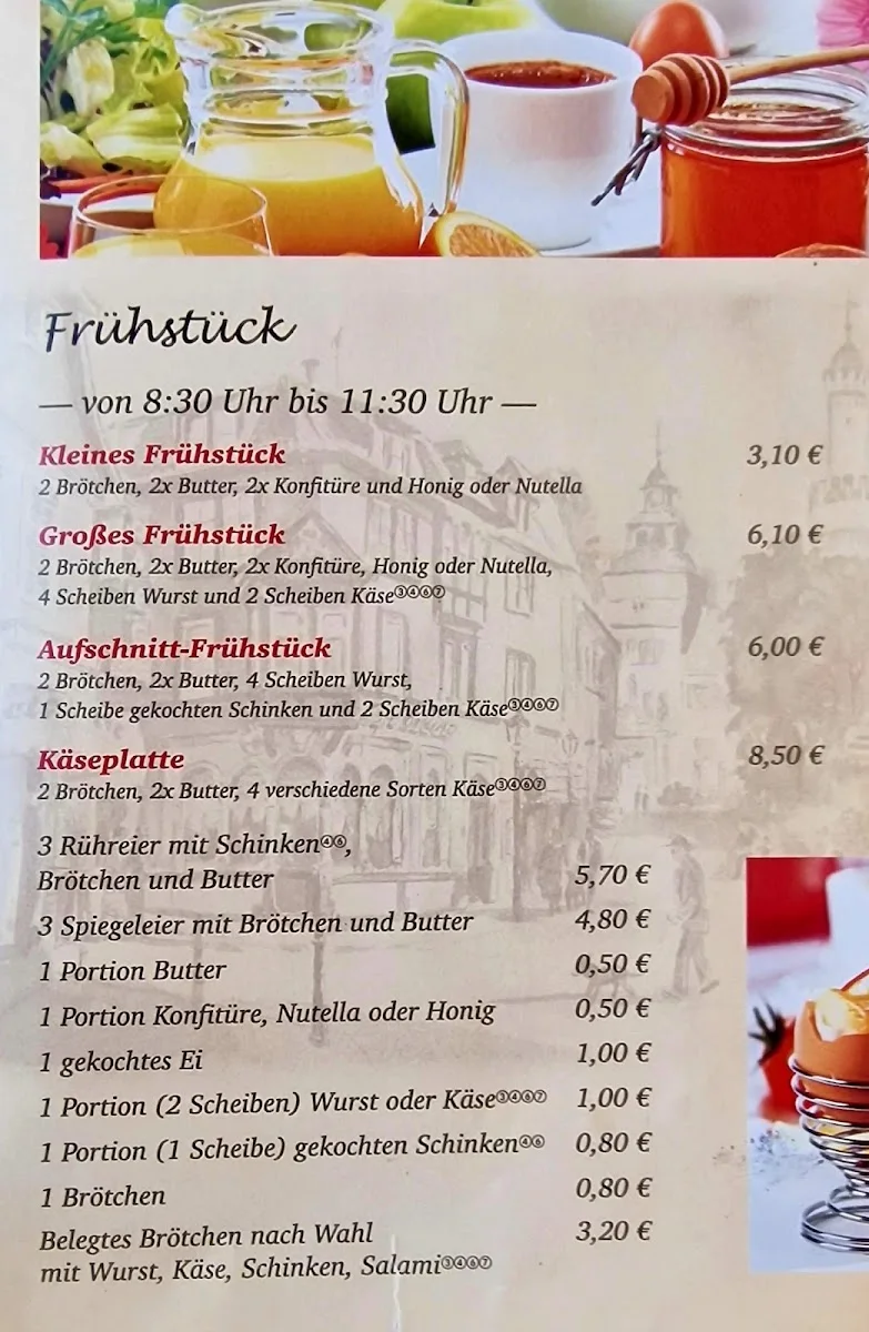 Café Eiding – Speisekarte in Bad Homburg vor der Höhe, Hessen