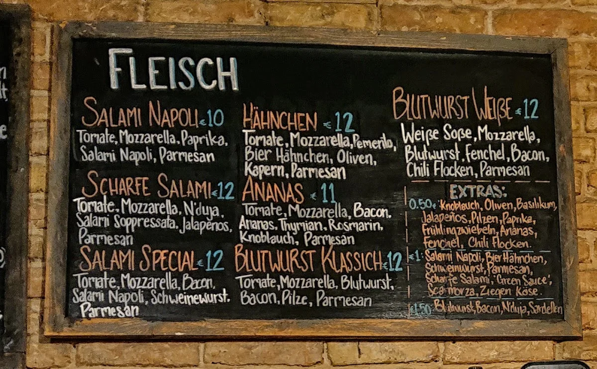 Salami Social Club – Speisekarte in Berlin