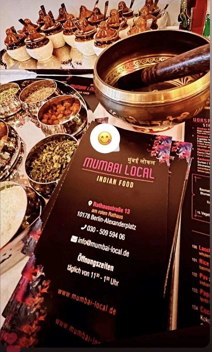 Mumbai Local - Indian Food – Speisekarte in Berlin