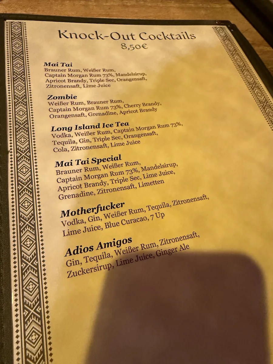 Cantina Mexicana Que Pasa | Mexikanisches Restaurant Berlin Mitte | Cocktailbar – Speisekarte in Berlin