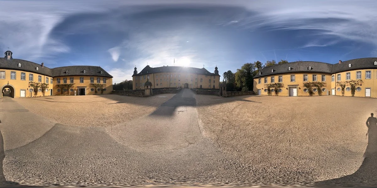 Schloss Dyck – Street View & 360°-Fotos in Jüchen, Nordrhein-Westfalen
