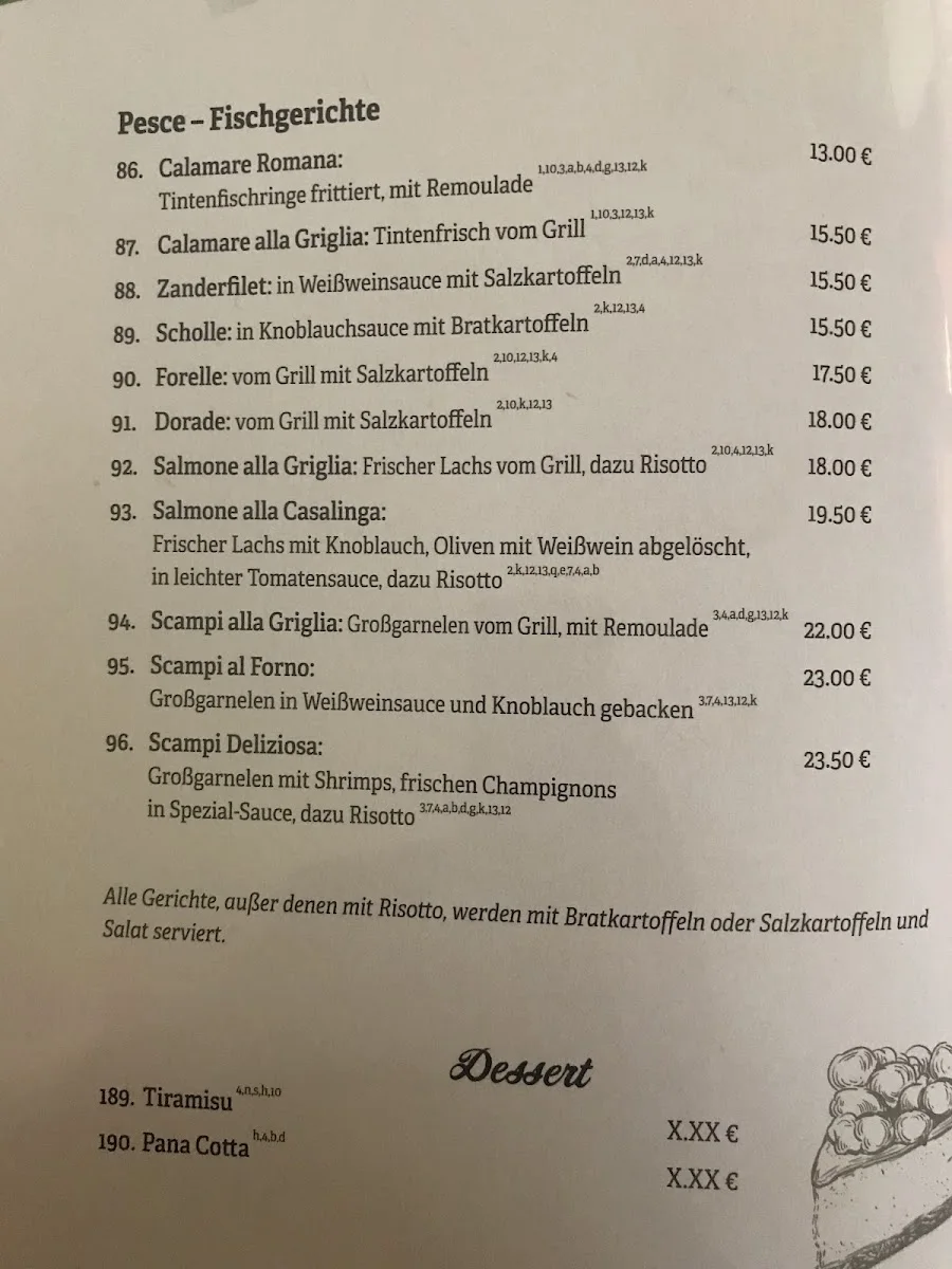 La Dolce Vita – Speisekarte in Neubrandenburg, Mecklenburg-Vorpommern