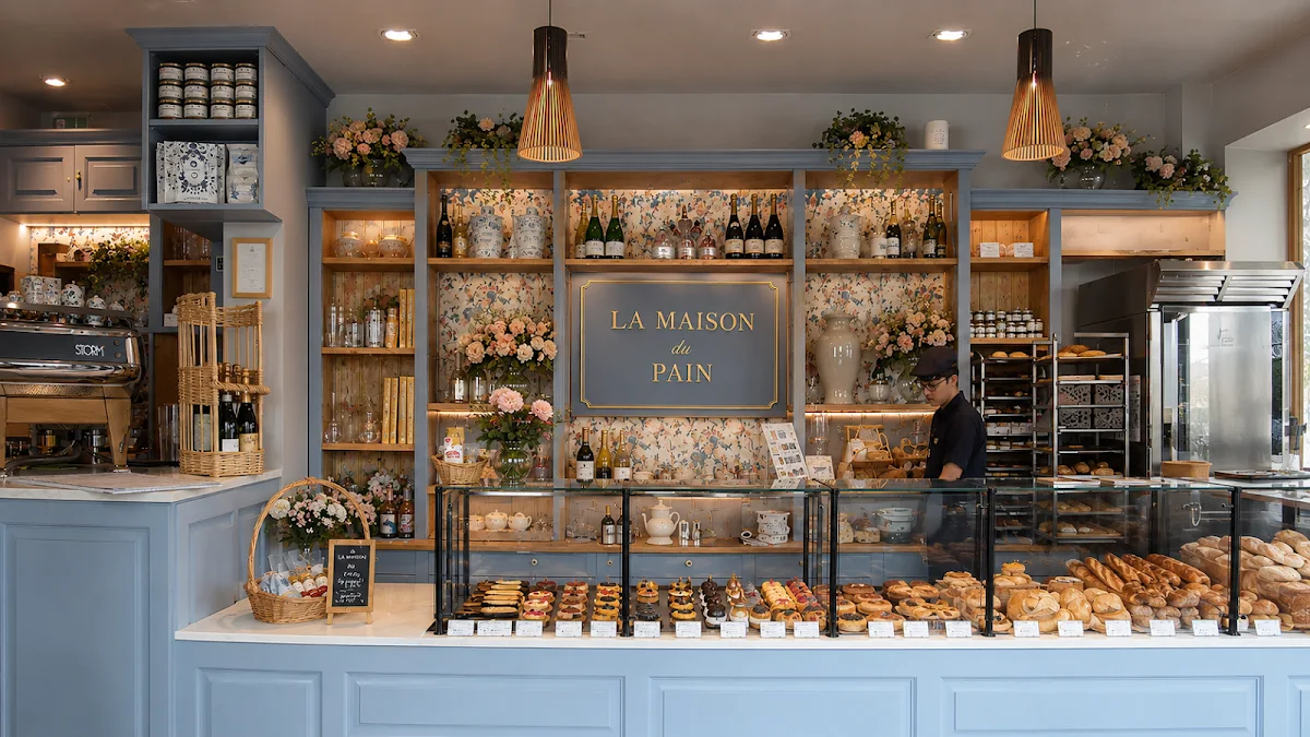 LA MAISON DU PAIN - FRANKFURT - SCHWEIZER STRASSE – Atmosphäre in Frankfurt am Main, Hessen