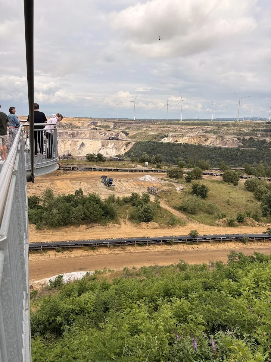 Aussichtspunkt Jackerath Tagebau Garzweiler Skywalk – Besucherfoto: Andreas (Birnboim) in Jüchen, Nordrhein-Westfalen