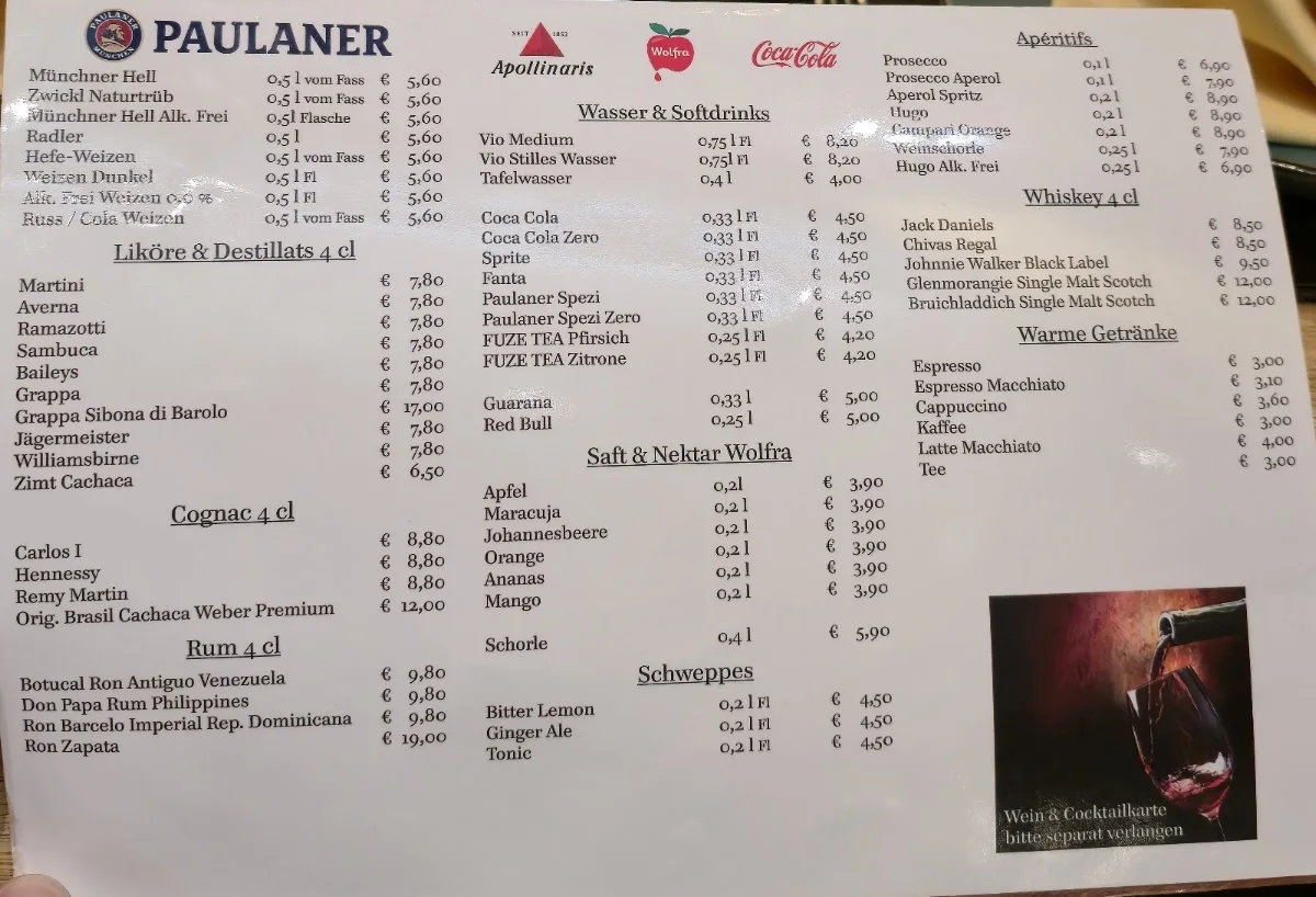 Churrascaria – Speisekarte in München, Bayern