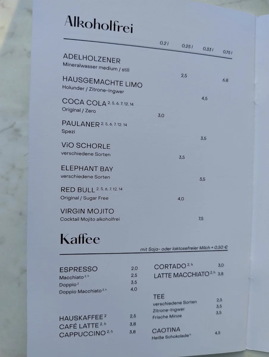 San's BISTRO & WEINBAR - Stuttgart – Speisekarte in Stuttgart, Baden-Württemberg
