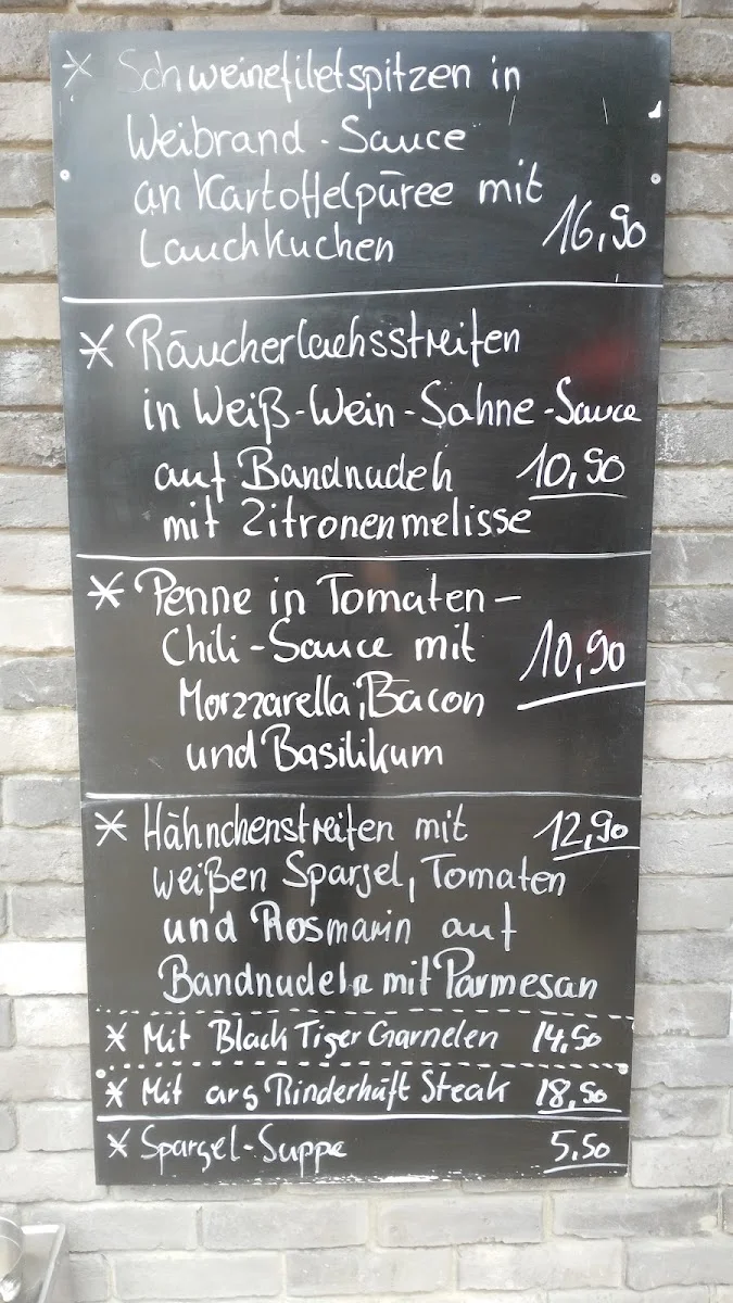 Restaurant Rheinau – Speisekarte in Köln, Nordrhein-Westfalen
