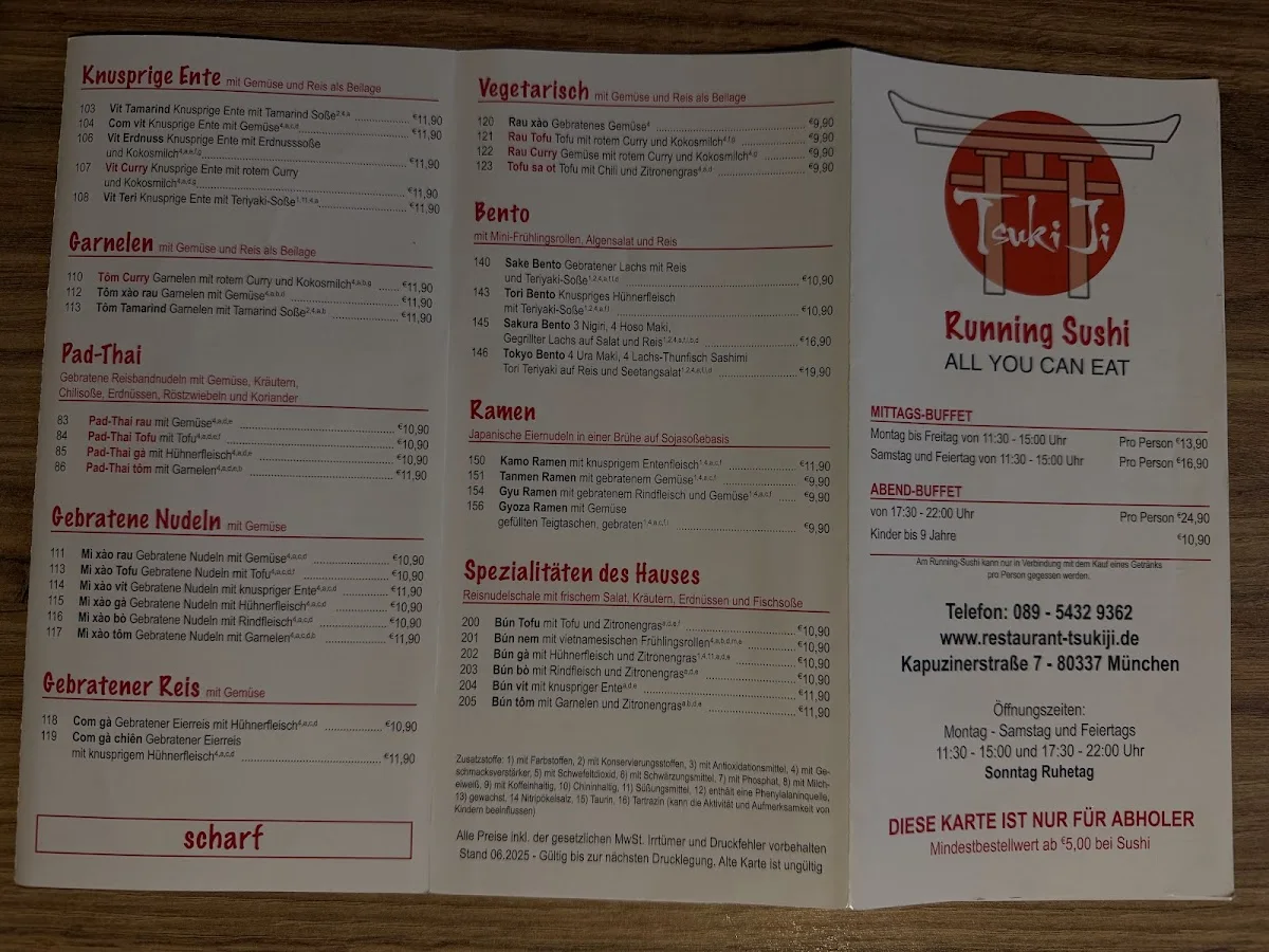 Restaurant Tsuki Ji – Sushi-Restaurant in München, Bayern