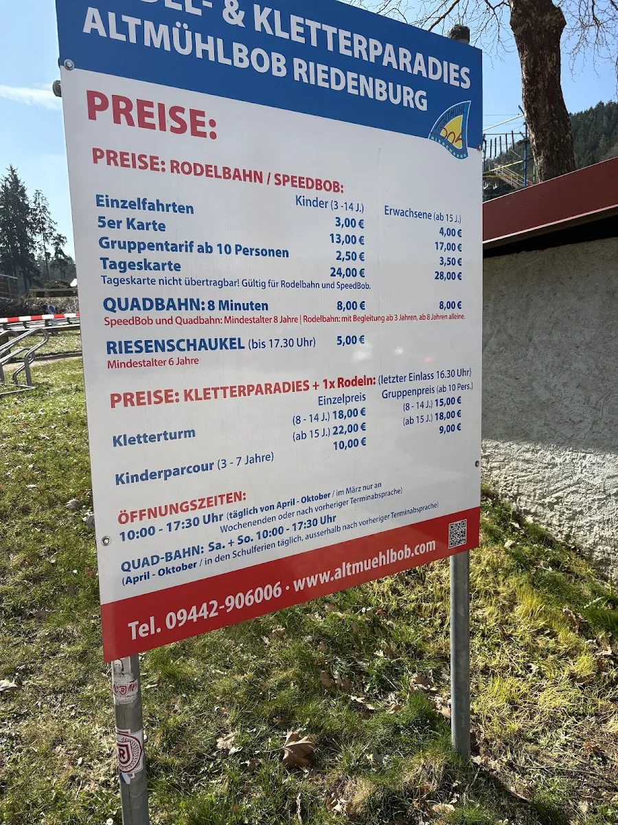Altmühlbob Riedenburg GmbH – Besucherfoto: Renate in Riedenburg, Bayern