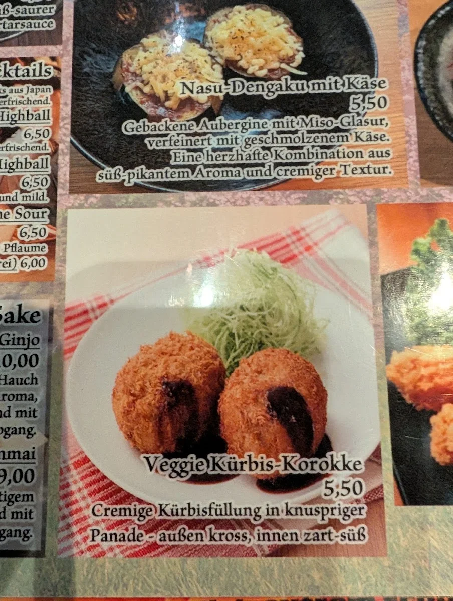 EArth Tokyo Stuttgart Calwer - Japanese Ramen Restaurant – Speisekarte in Stuttgart, Baden-Württemberg