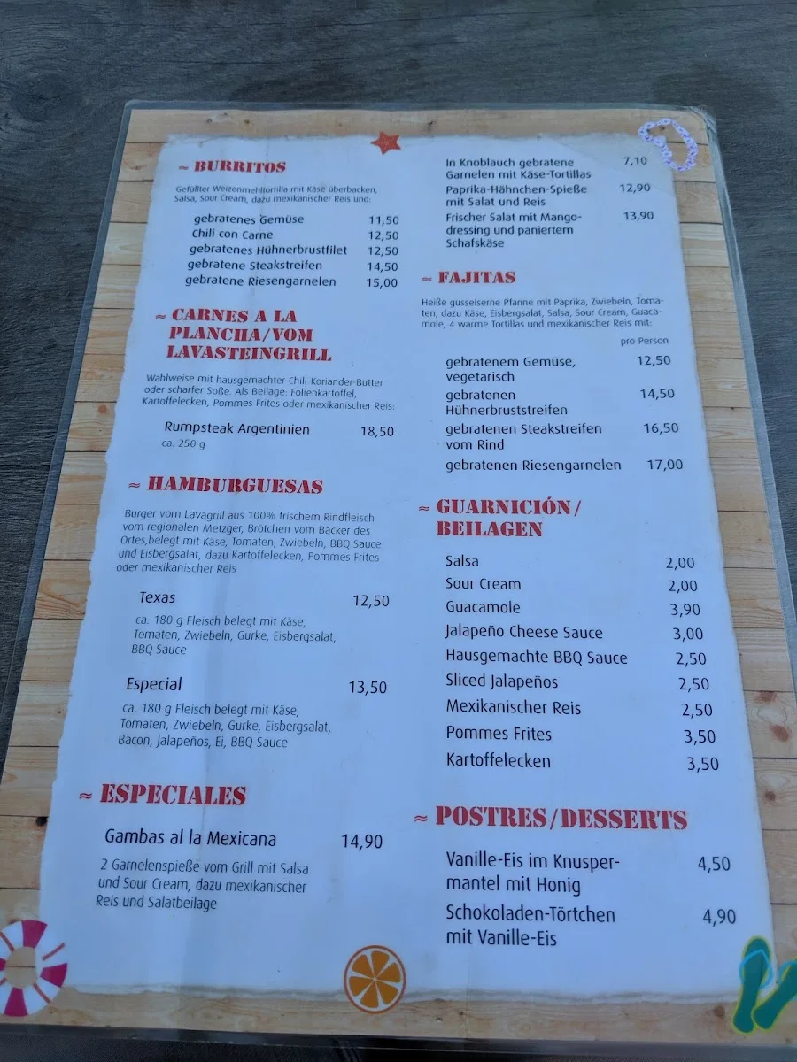 La Cantina – Speisekarte in Bad Homburg vor der Höhe, Hessen