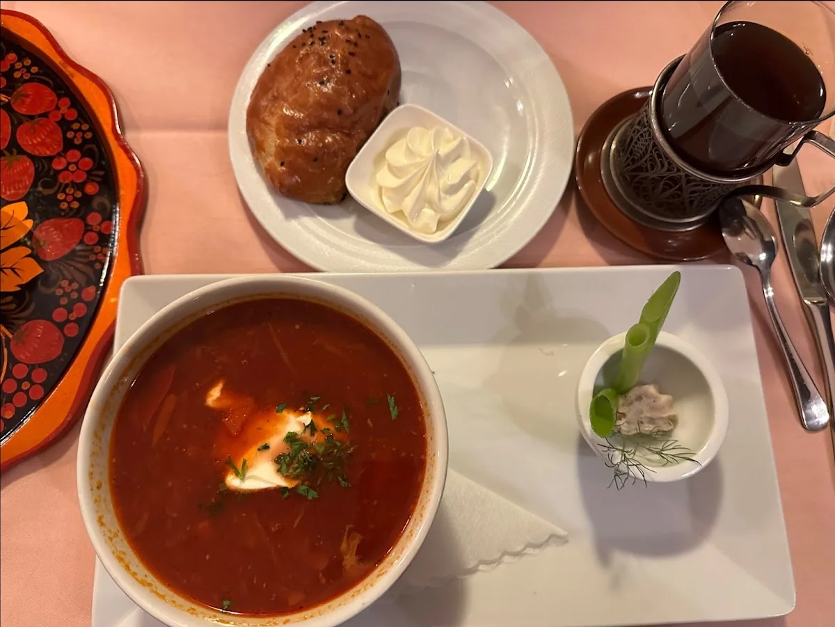 Restaurant Samowar – Tomatensuppe in Berlin