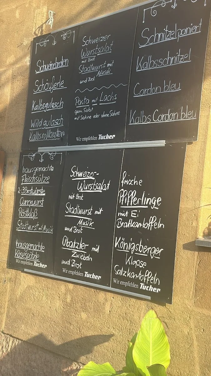 Schillerklause Nürnberg – Speisekarte in Nürnberg, Bayern