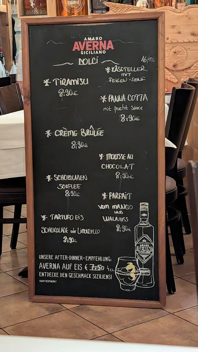 Ristorante Trattoria Vesuvio – Speisekarte in Berlin