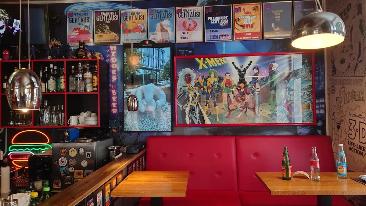 Heroes Premium Burgers – Atmosphäre in Frankfurt am Main, Hessen