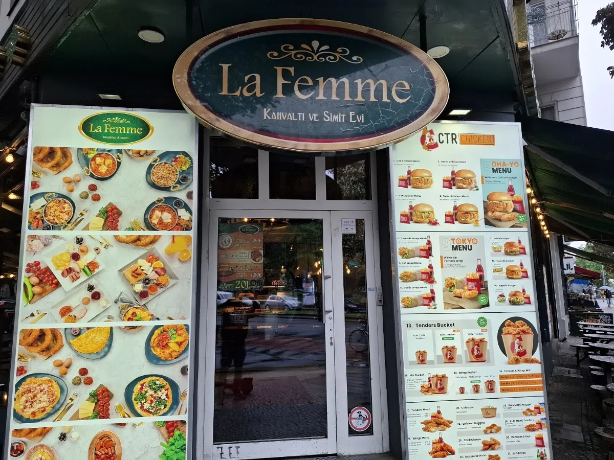 La Femme – Speisekarte in Berlin