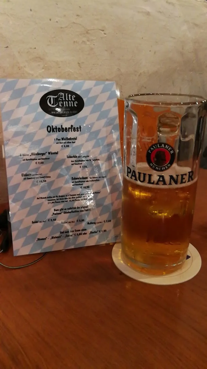 Alte Tenne – Speisekarte in Rheda-Wiedenbrück, Nordrhein-Westfalen