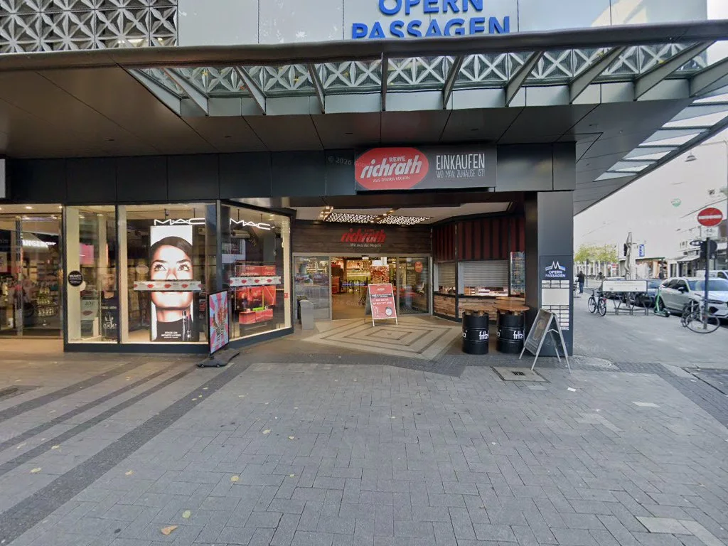 REWE Richrath – Street View & 360°-Fotos in Köln, Nordrhein-Westfalen