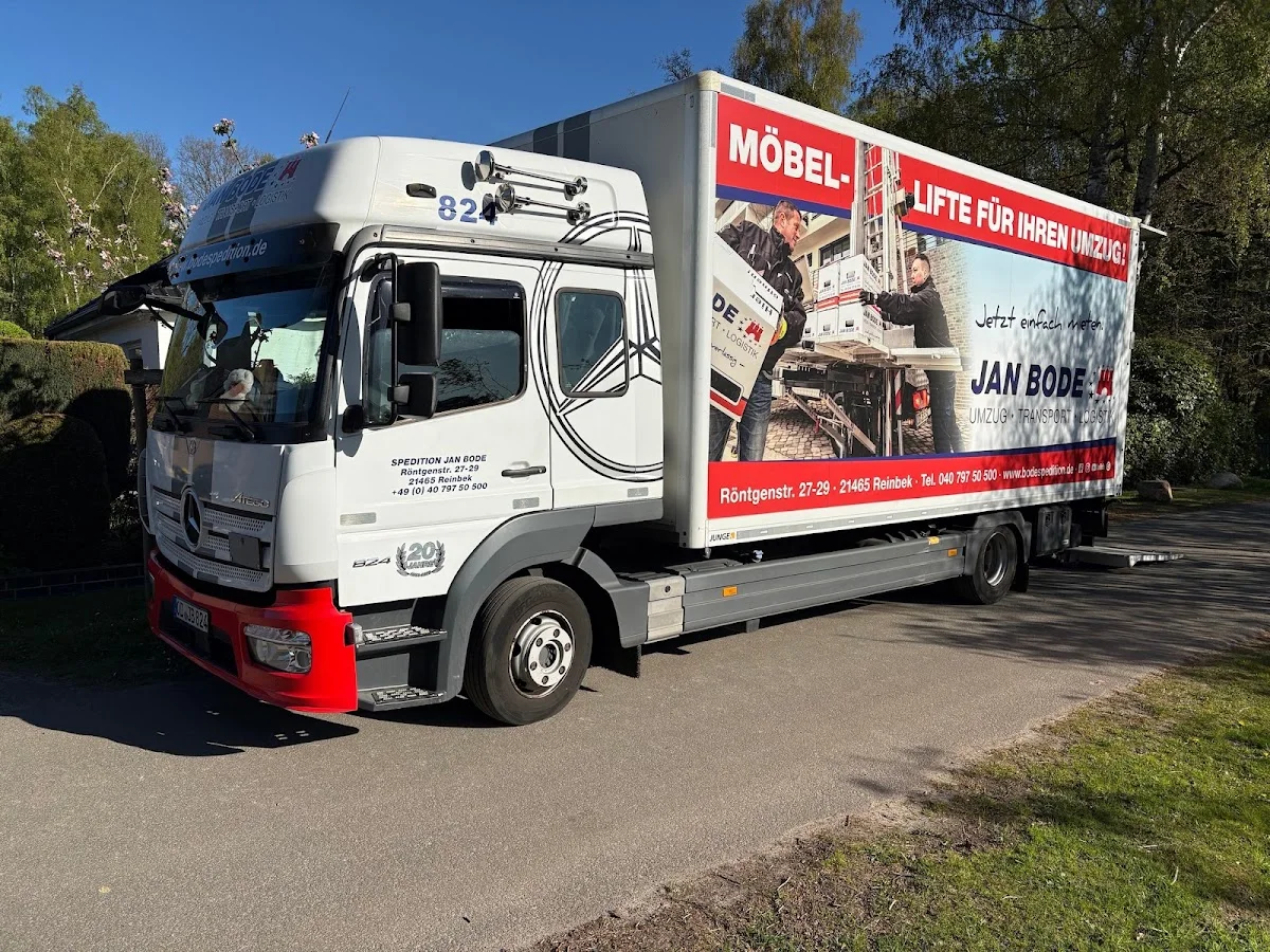 Spedition Jan Bode | Umzugsunternehmen & Spedition für den Großraum Hamburg – Besucherfoto von Wolfgang Fiebeler in Reinbek, Schleswig-Holstein