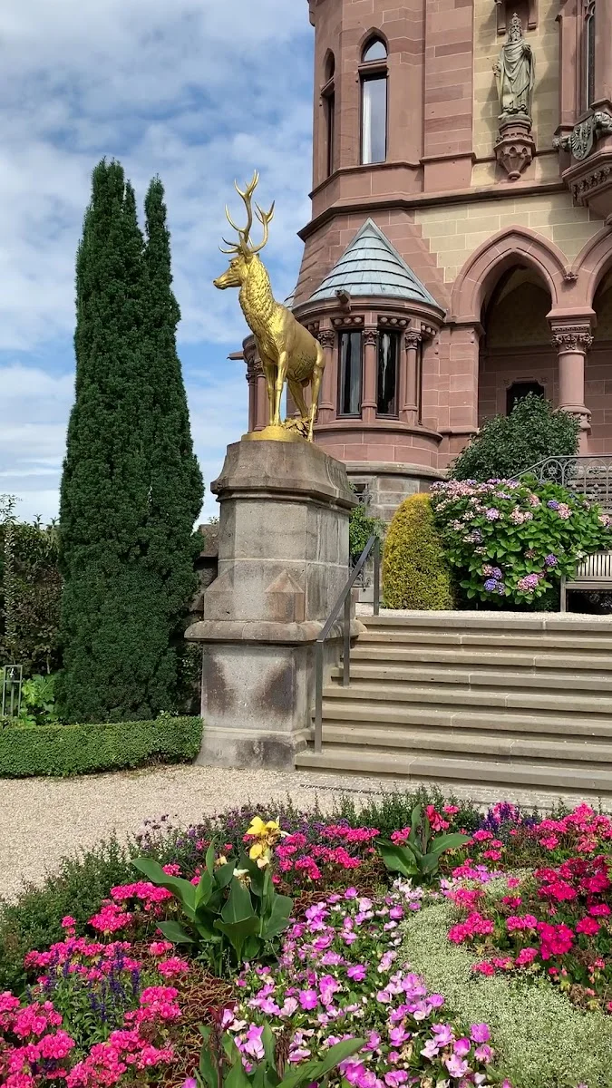 Schloss Drachenburg – Garten in Königswinter, Nordrhein-Westfalen