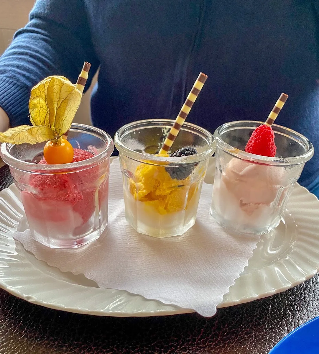 Restaurant Fischkiste – Panna cotta in Timmendorfer Strand, Schleswig-Holstein