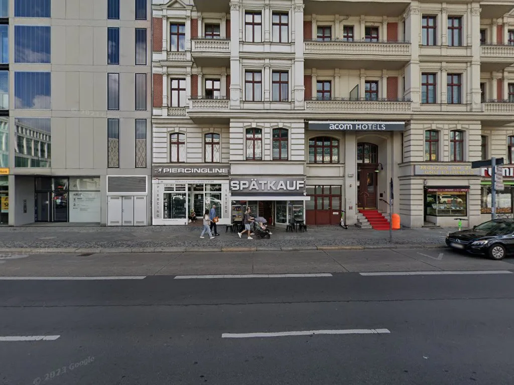 PIERCINGLINE Schmuck&Piercings – Street View & 360°-Fotos in Berlin