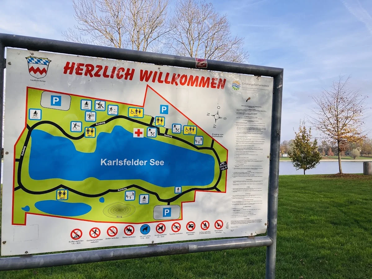 Erholungsgebiet Karlsfelder See – Unterkunftsansichten in Karlsfeld, Bayern