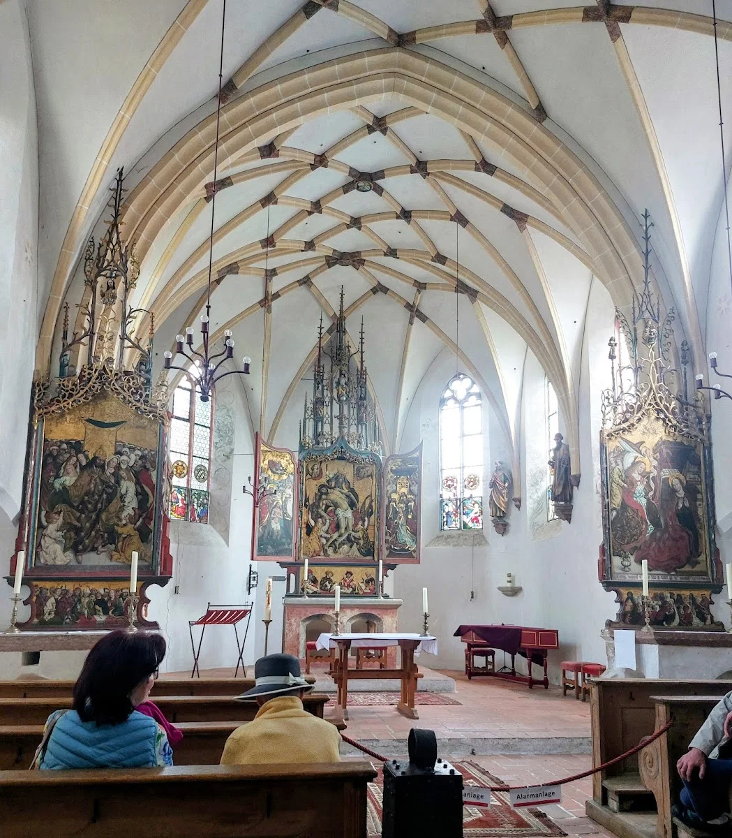 Schlossschänke Blutenburg – Schloßkapelle Blutenburg in München, Bayern