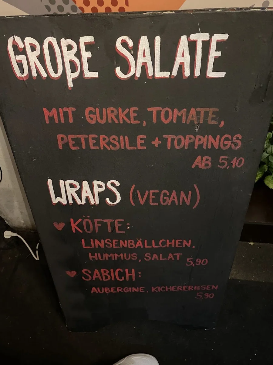 Tirree - Birkenstrasse – Speisekarte in Berlin