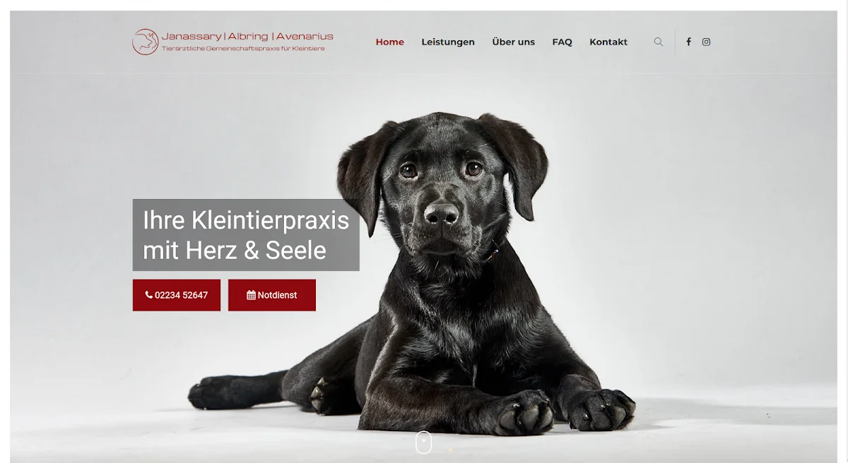 Tierärztliche Gemeinschaftspraxis für Kleintiere Janassary Albring Dr. Avenarius – Profilfoto in Frechen, Nordrhein-Westfalen