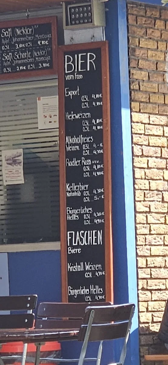 Biergarten Stuttgart Klingenbach – Speisekarte in Stuttgart, Baden-Württemberg