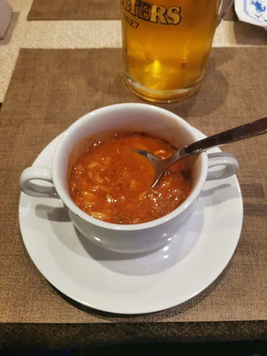 Restaurant Samos – Tomatensuppe in Wolfenbüttel, Niedersachsen