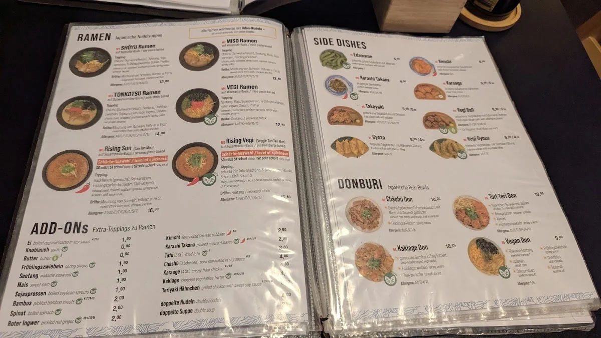 Japanisches Restaurant Kurose Stuttgart – Speisekarte in Stuttgart, Baden-Württemberg