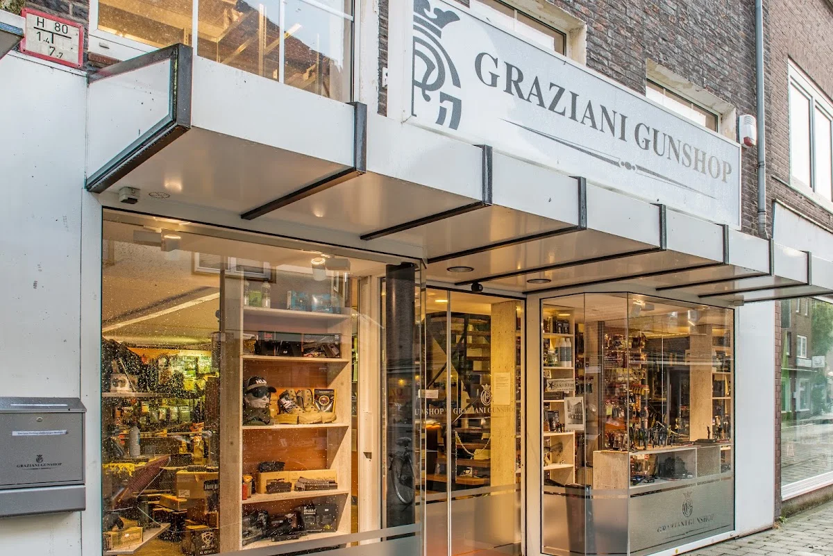 Graziani Gunshop – Innenansichten in Emmerich, Nordrhein-Westfalen
