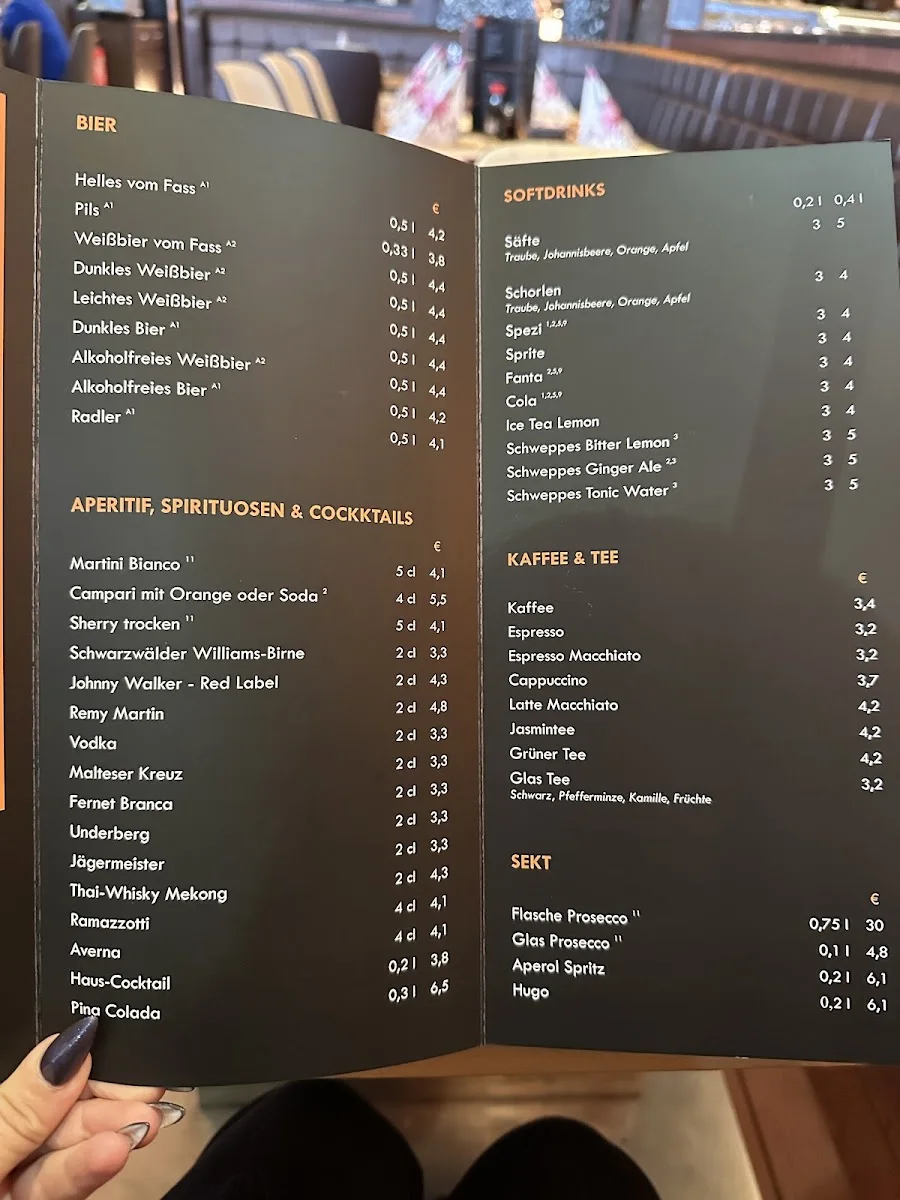King's Garden Restaurant – Speisekarte in Olching, Bayern