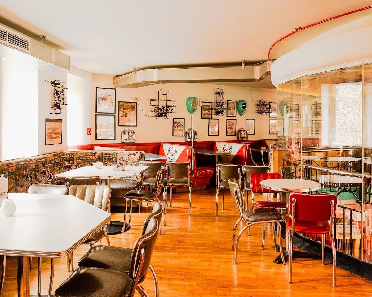 Route 66 Diner – Atmosphäre in Berlin