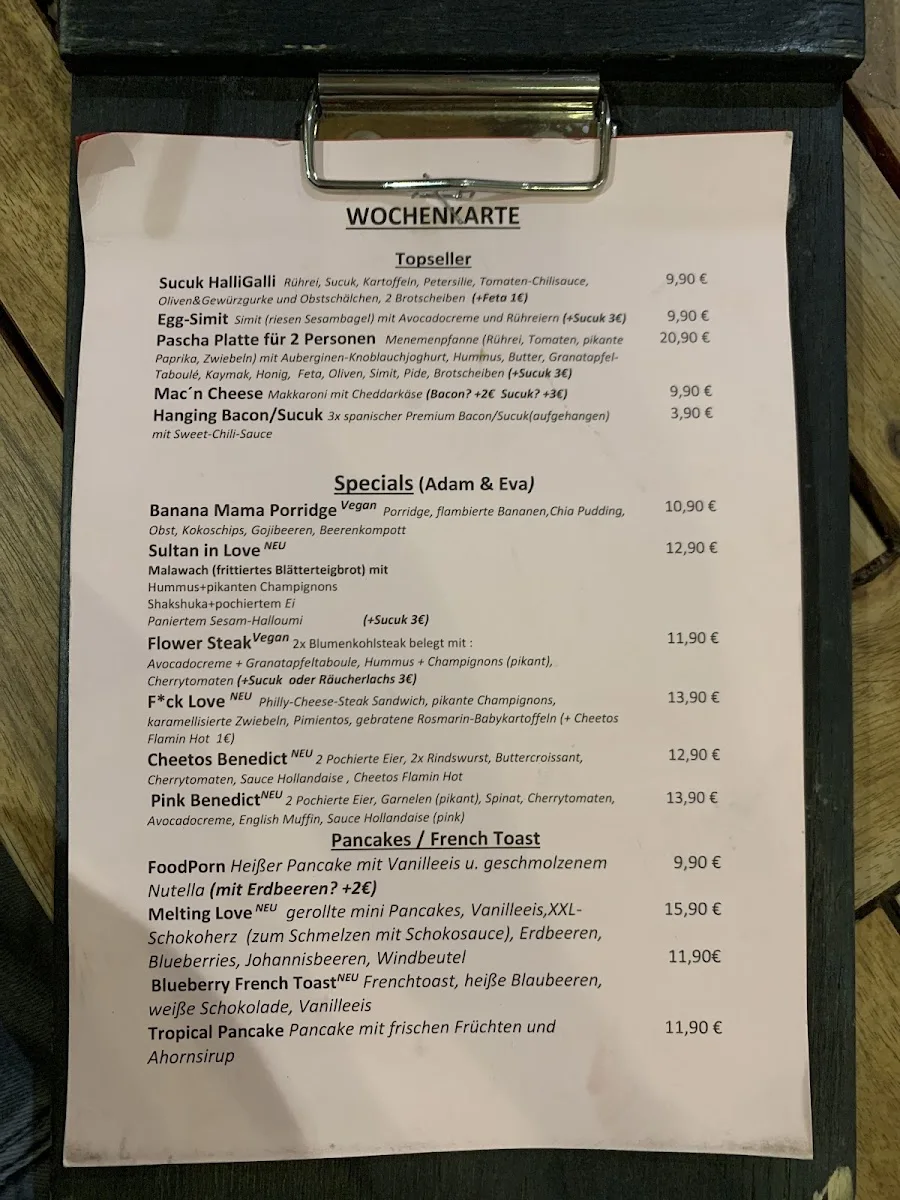 Café Buur – Speisekarte in Köln, Nordrhein-Westfalen