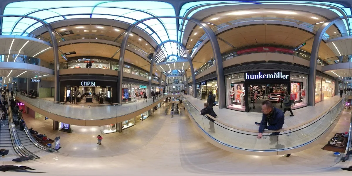 Europa Passage – Street View & 360°-Fotos in Hamburg