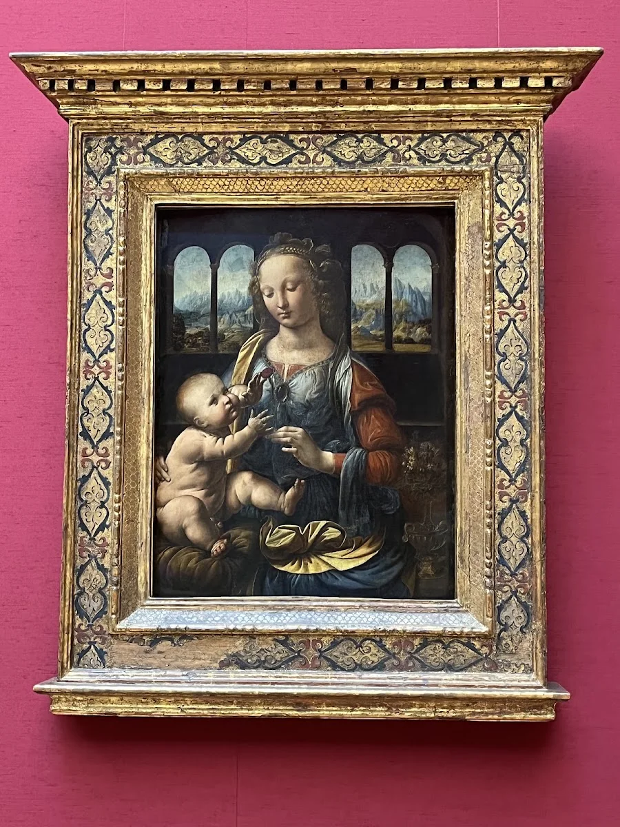 Alte Pinakothek – Madonna mit der Nelke in München, Bayern