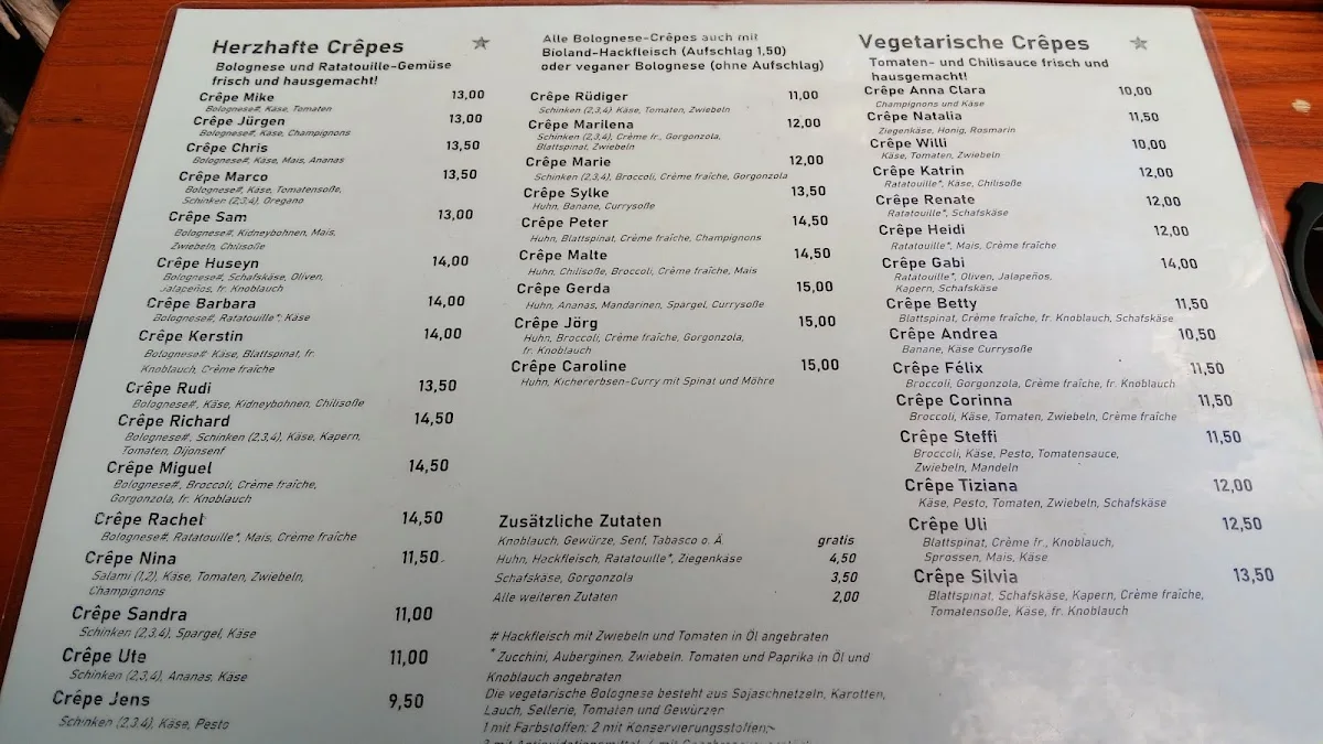 Lizbät – Speisekarte in Köln, Nordrhein-Westfalen
