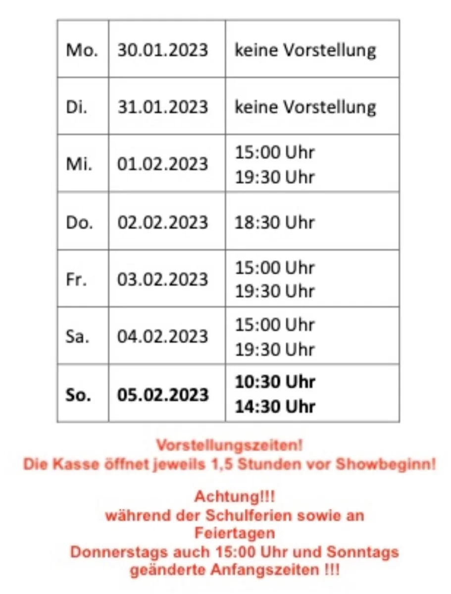 Circus Krone – Vom Inhaber in München, Bayern