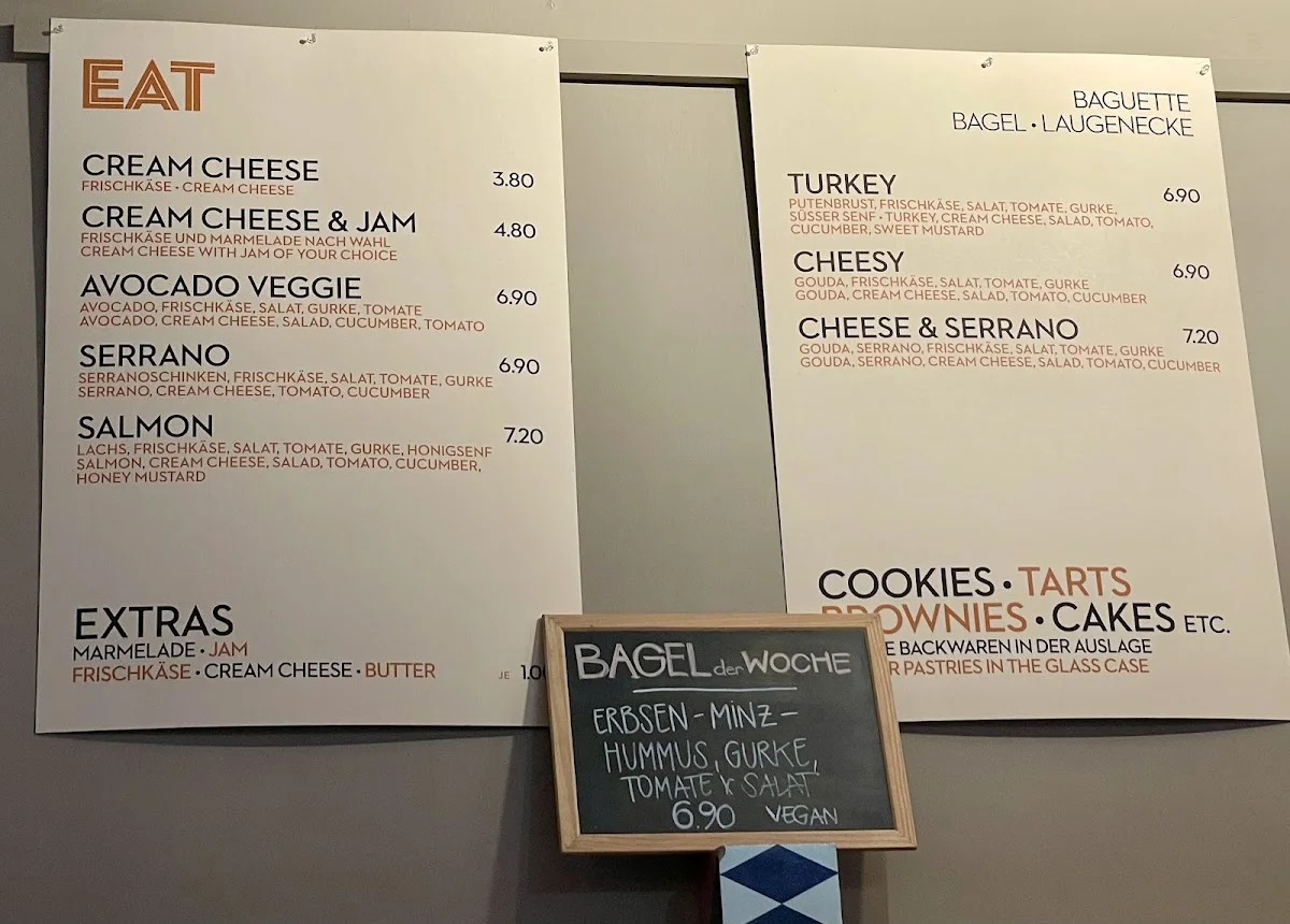 IMPALA COFFEE | Prenzlauer Berg – Café & Bagels – Speisekarte in Berlin