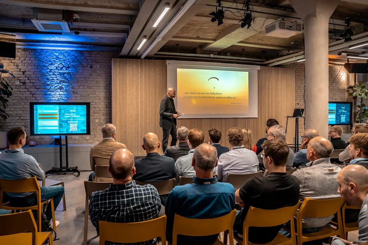 Maschinenraum Co-Working, Offices & Event Location – Besucherfoto: TCON Marketing in Berlin