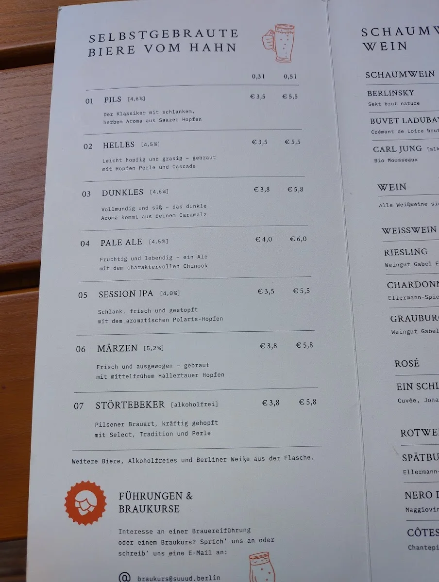 SUUUD Brauerei | Restaurant | Biergarten – Bar in Berlin