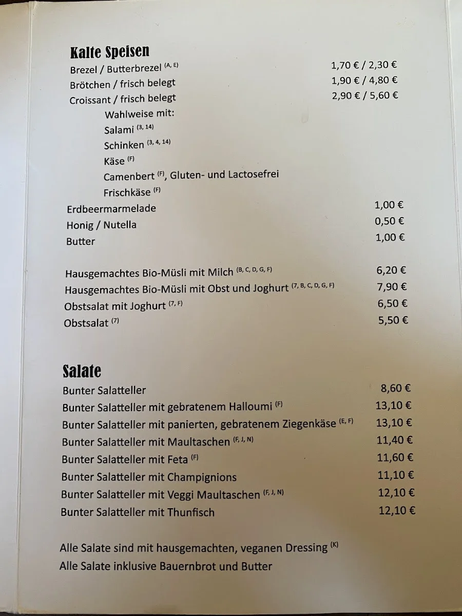Kaffeerösterei Café Moulu / Stuttgart – Speisekarte in Stuttgart, Baden-Württemberg
