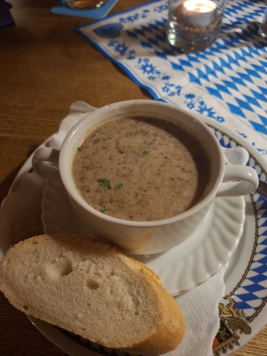 Restaurant Franziskaner – Pilzcremesuppe in Hamburg
