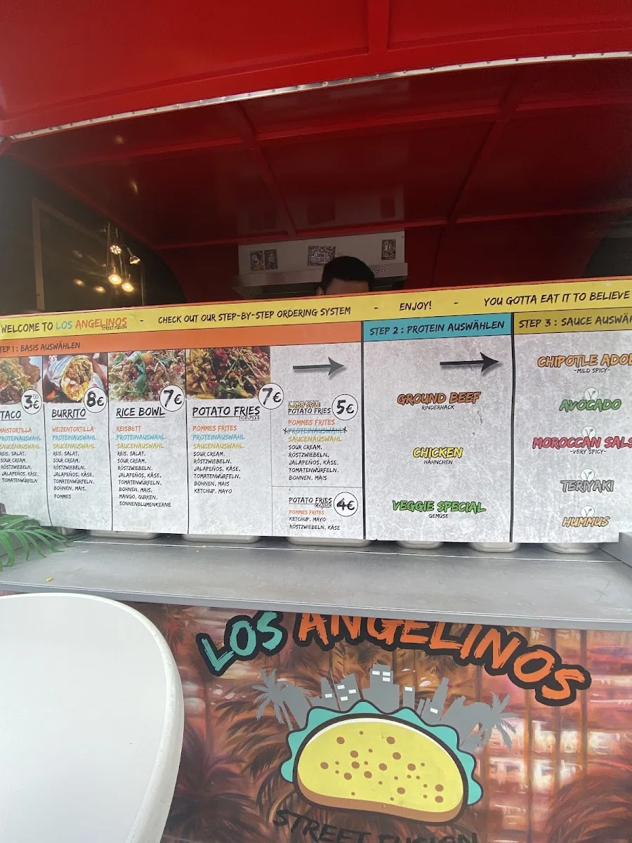 Los Angelinos Street Fusion (Food Truck) – Speisekarte in Bonn, Nordrhein-Westfalen