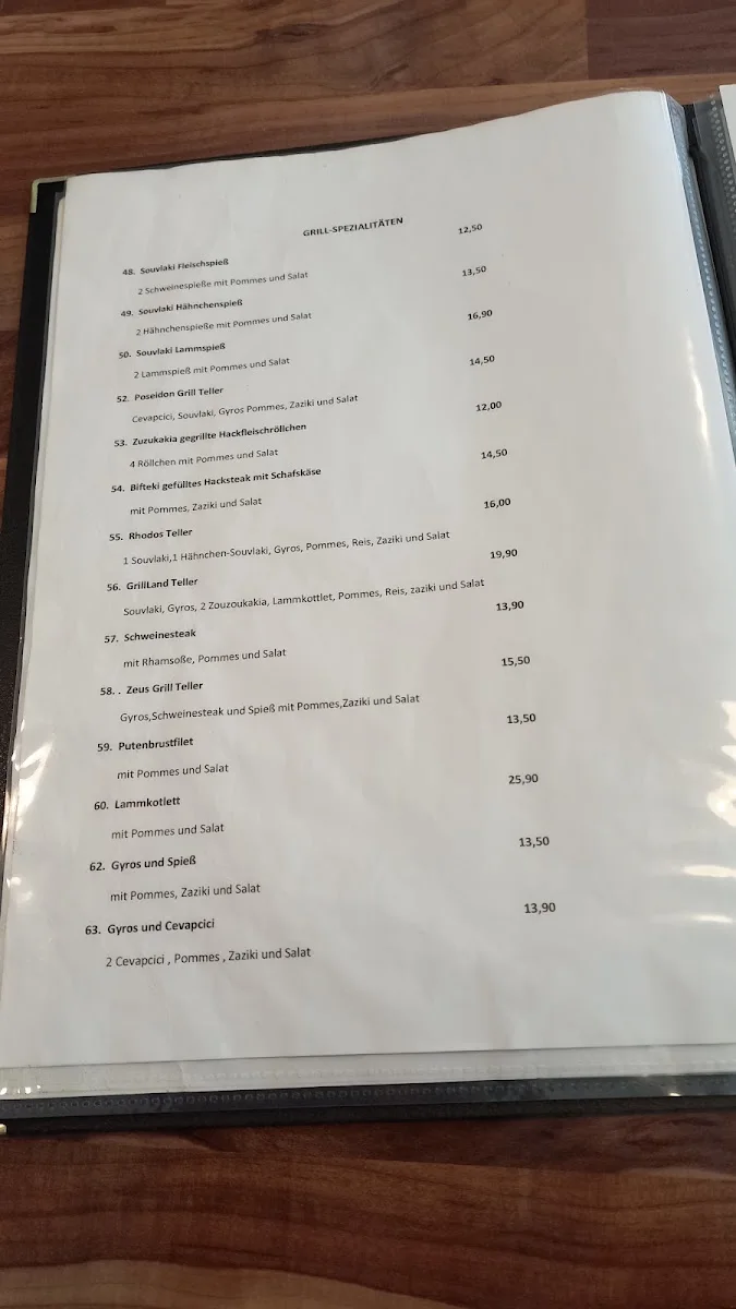 Grill Land – Speisekarte in Bergisch Gladbach, Nordrhein-Westfalen