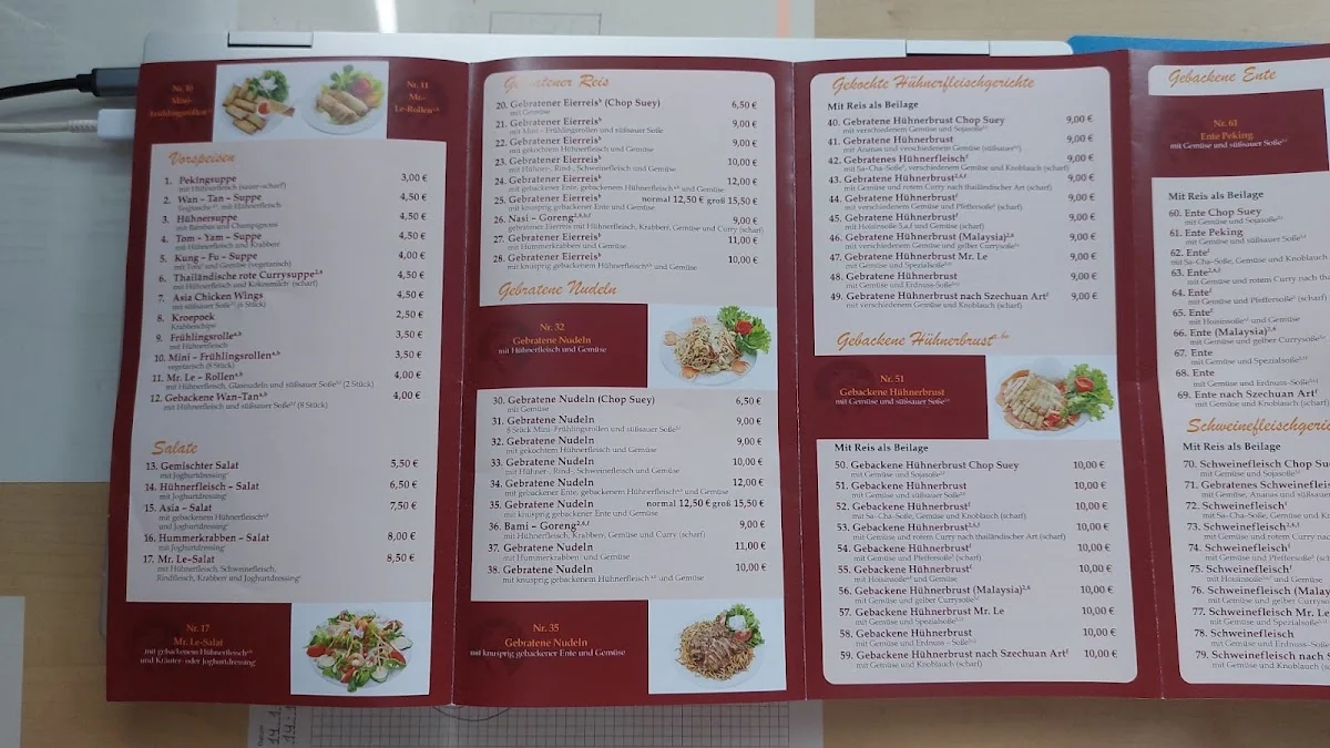 Asia Snack Mr. Le Nordhorn – Speisekarte in Nordhorn, Niedersachsen