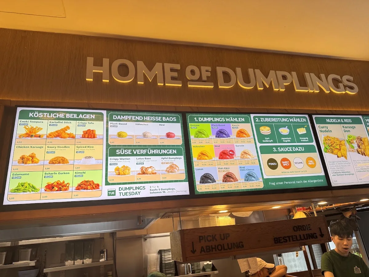 Home of Dumplings – Speisekarte in Berlin